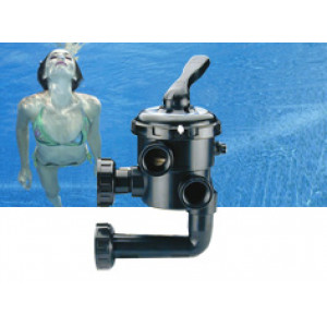 Vanne piscine multivoie