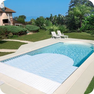 Volet piscine immerg&eacute;