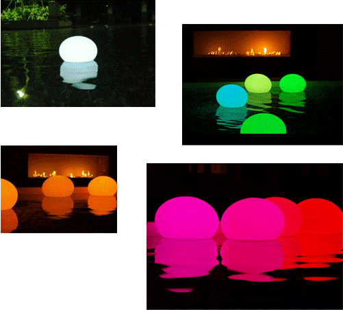 Lampe flottante LED Platoon
