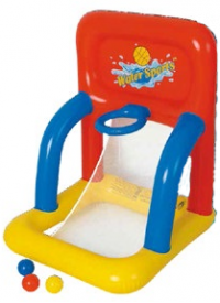 Panier de basket gonflable