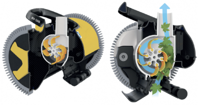 By 200 - avec piège à feuilles