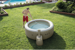 Aspirateur rechargeable pour piscine et spa - Intex