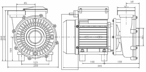 Solubloc bi-vitesse - compatible Desjoyaux