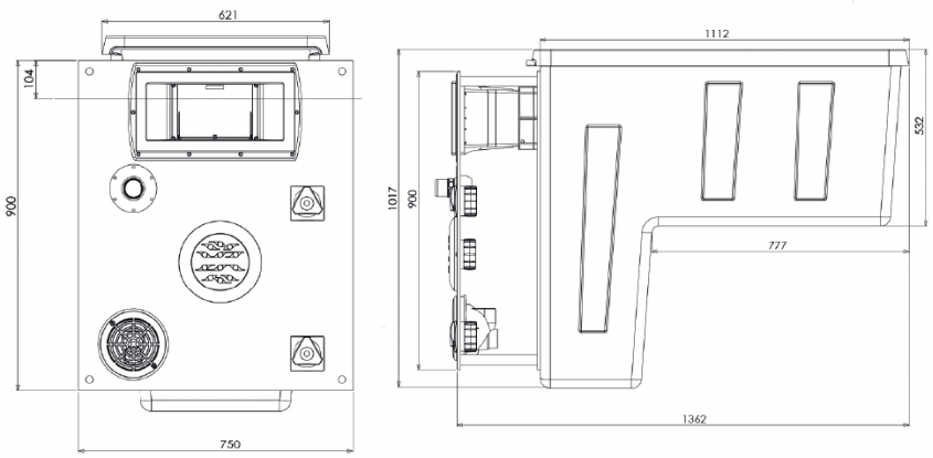 Mur filtrant Weltico