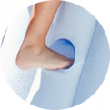 Toboggan gonflable pour piscine enterrée