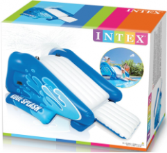 Toboggan gonflable pour piscine enterrée
