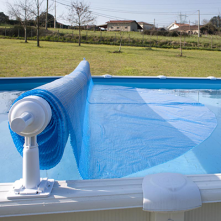 Enrouleur classique pour piscine hors-sol - Max 6,15 m