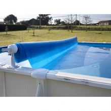 Enrouleur pour piscine hors-sol - Longueur Max 6,15 m / Largeur Max 6 m