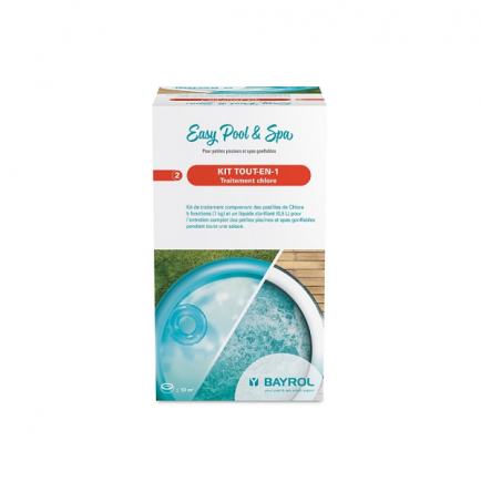 Kit tout en 1 chlore - Easy Pool & Spa