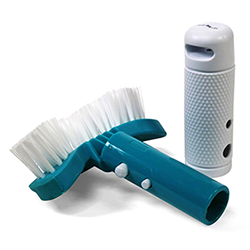 Brosse 12 cm avec poignée - Easy pool & Spa