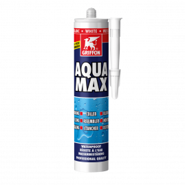 Mastic colle Aqua Max Blanc - 425 gr