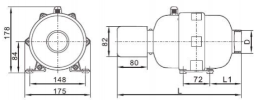 Air blower 900 W