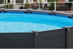 Piscine Graphite - Ronde - Ø 4,78 m x 1,24 m