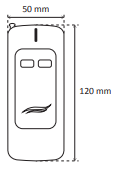 Télécommande 2 boutons pour module 1C