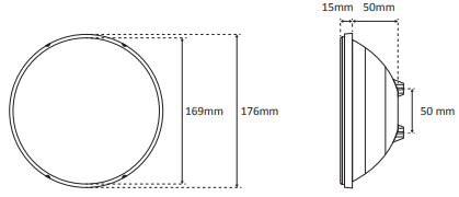 Ampoule LED standard PAR56 60 LED 13 W  - Blanc