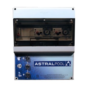Coffret de filtration 1 projecteur 300W + surpresseur - 4 à 6A - Coffrets électriques - Astralpool