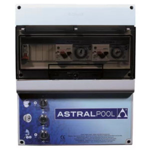 Coffret de filtration 2 projecteurs + surpresseur - 6 à 10A - Coffrets électriques - Astralpool