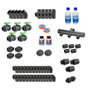 Kit plomberie D.50 - PN16 - Raccords - Générique