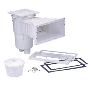 Skimmer liner métrique grande meurtrière - modèle Prestige - Blanc - Pièce à sceller - Astralpool