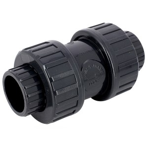 Clapet PVC pression à coller ressort inox FF Ø63 - Raccords - Générique