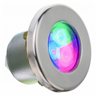  Projecteur LED RGB - Inox - Pour spa et préfabriqué