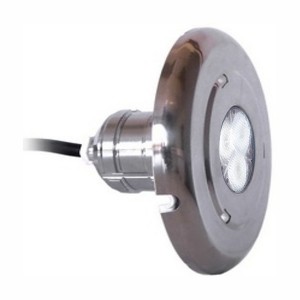 Projecteur Blanc - Inox - Pour béton et liner - Lampe led - Astralpool