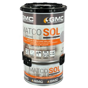 Peinture Matco Sol 28m² gris - Peinture piscine - Matco
