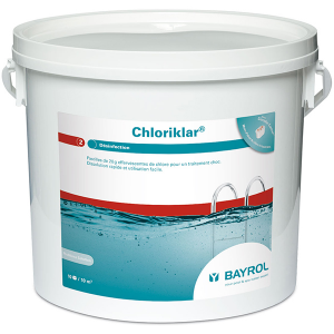 Chloriklar - Pastilles - 5 kg - Chlore, oxygène actif, brome - Bayrol