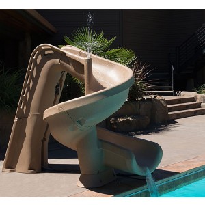 Toboggan Helix - Sable - Plongeoir et toboggan - Astralpool