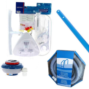 Kit de nettoyage piscine - 10x5 m - Nettoyage manuel - Centrocom