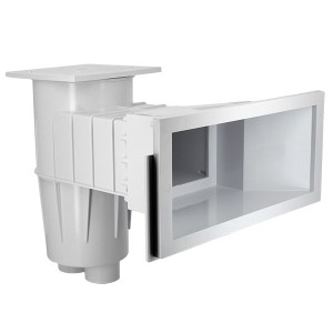 Skimmer Premium grande meurtrière - Béton - Pièce à sceller - Hayward