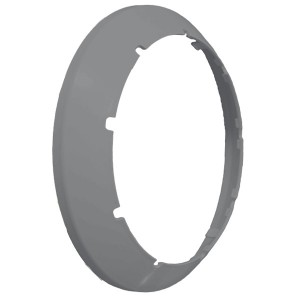 Gaïa 2 - Enjoliveur - Gris - Lampe led - C.C.E.I