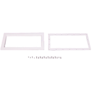 Bride + Enjoliveur + Vis Parker - Grande meurtrière - Panneaux - Pièces détachées - Astralpool