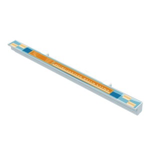 Lame d'eau jet parabolique + LED 16W - 1200 x 150 mm - Fontaines et cascades - Procopi