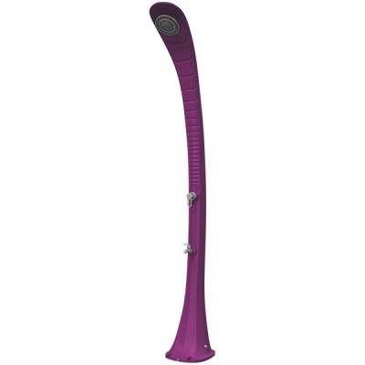 Douche Solaire Cobra - Violet - avec rince-pieds