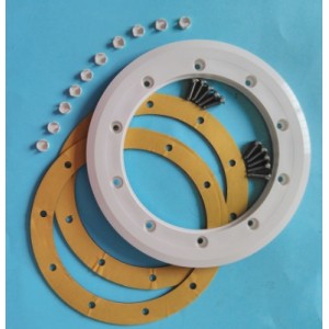 Bride (+ joints + vis métriques) BDF 11/2' - 2 NM Liner (relookée) - Pièces détachées - Astralpool