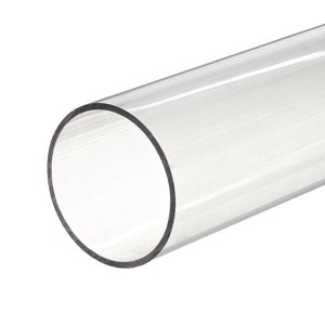 Tube PVC rigide D50 transparent 16 b - 2.5 m - Tuyau piscine - Générique