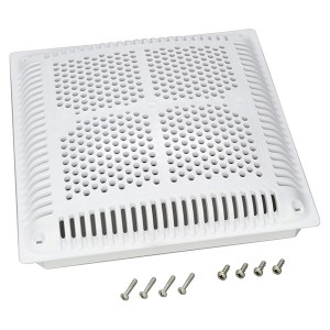 CADRE + GRILLE DE FOND 300MM - Pièces détachées - Hayward