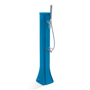 Douche solaire HAPPY GO - 23L - Bleue - rince pieds - Douche piscine - Formidra
