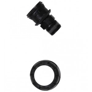 Kit, fitting NPT1 + union, composite - Pièces détachées - Grundfos