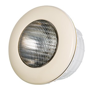 Projecteur Easy line led blanche - Enjoliveur beige - Lampe led - Astralpool