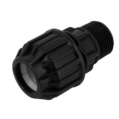  Adaptateur mâle PE Compression Codital Ø75-2