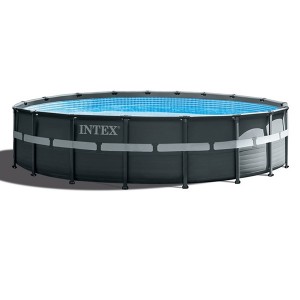 Piscine tubulaire Ultra Frame XTR - Ronde - Ø 5,49 m x 1,32 m - Piscine tubulaire - Intex