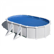 Piscine acier Atlantis - Ovale - 6,10 m x 3,75 m x 1,32 m