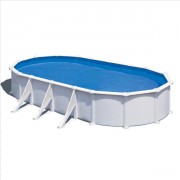 Piscine acier Atlantis - Ovale - 8 m x 4,70 m x 1,32 m