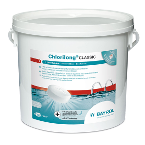 Chlorilong Classic - 5 kg - Chlore, oxygène actif, brome - Bayrol