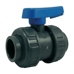 Vanne à boisseau PVC pression à coller FF Codital Ø32 - Raccords - Codital