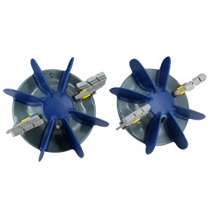 Kit turbines + brosses - Par 2 - Pièces et accessoires - Zodiac Poolcare
