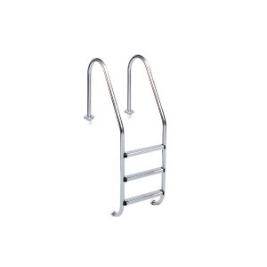 Echelle Trianon 5 marches Inox complète - Échelle, escalier et main courante - Procopi
