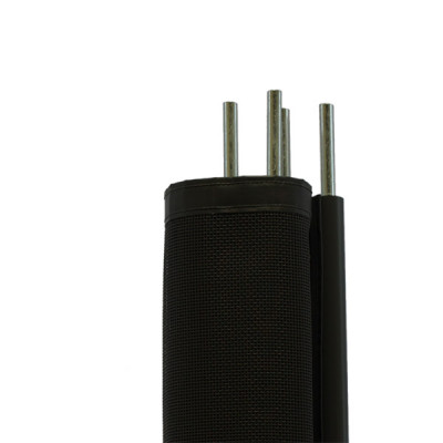  Beethoven Prestige GRIS ANTHRACITE 16MM 1M - 2 piquets gris anthracite